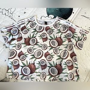 Shein sleek coconut tee